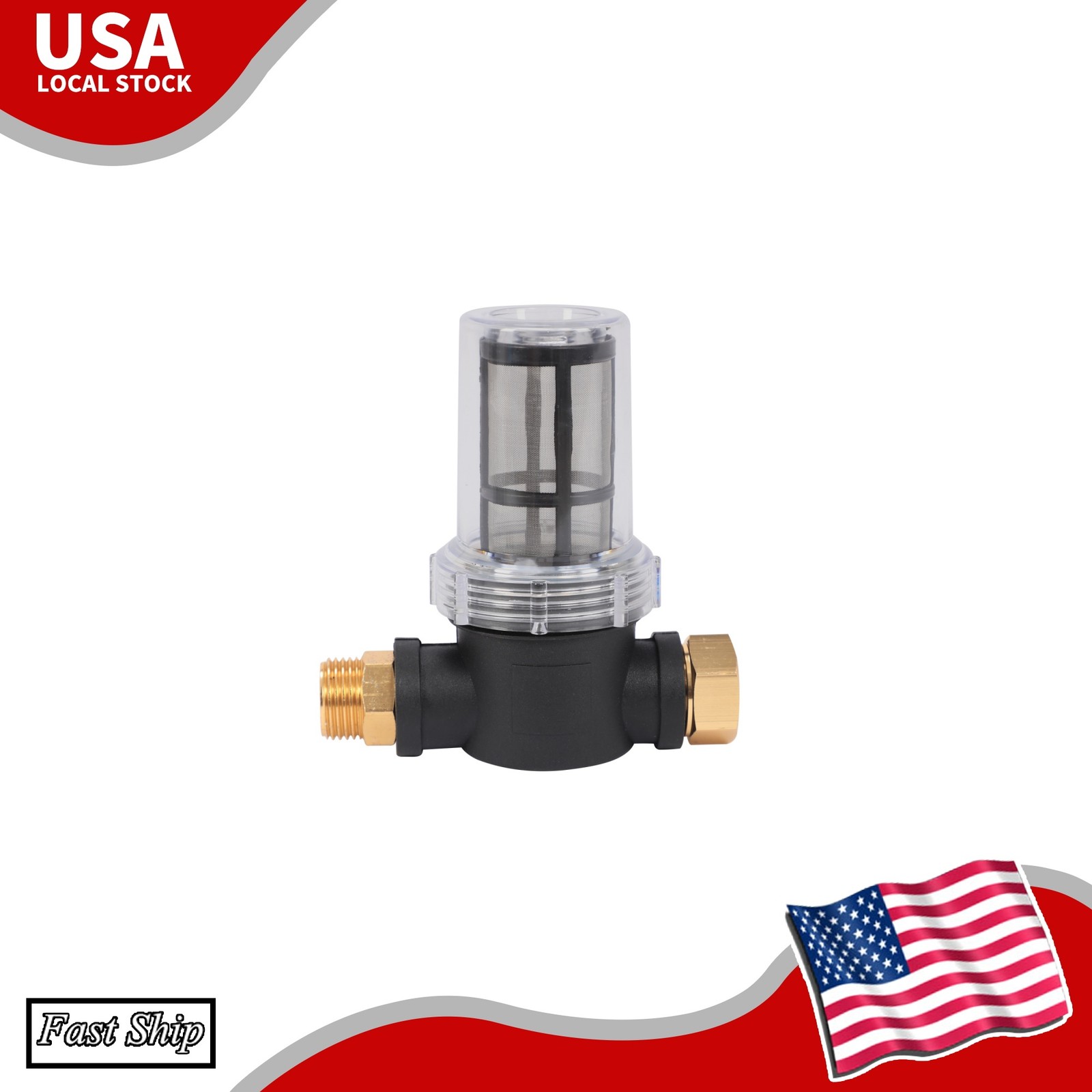 Garden Hose Inlet Sediment Filter for Pressure Washer Water Intake