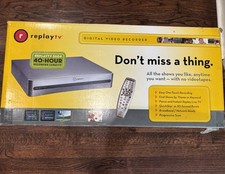 REPLAYTV RTV-5504 Digital Video Recorder 40Hour Recording Capacity Remote NEW