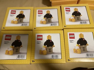 LEGO 6394850-55 6xCHINA Grand Opening store employee full sets Rare Limited