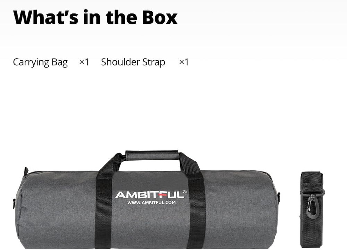 Widened Version Tripod Carrying Case Bag 21/25/31/39/43/47/51/55/ for Light Stan