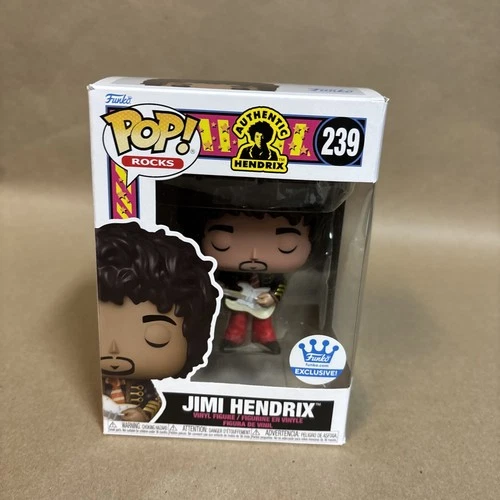 Funko Pop! Vinyl: Jimi Hendrix - Funko Web (FW) (Exclusive) Black Light #239