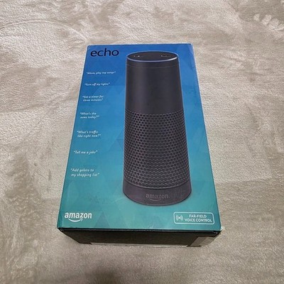Amazon Echo 1st Generation SK705DI Black Bluetooth Alexa-Enabled Smart Speaker