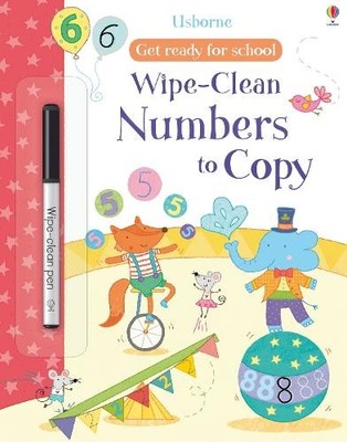 Wipe-clean Numbers to Copy: 1 (Get Read... by Hannah Watson Paperback / softback