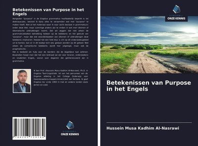 Hussein Musa Kadhim Al-Nasrawi | Betekenissen van Purpose in het Engels | Buch