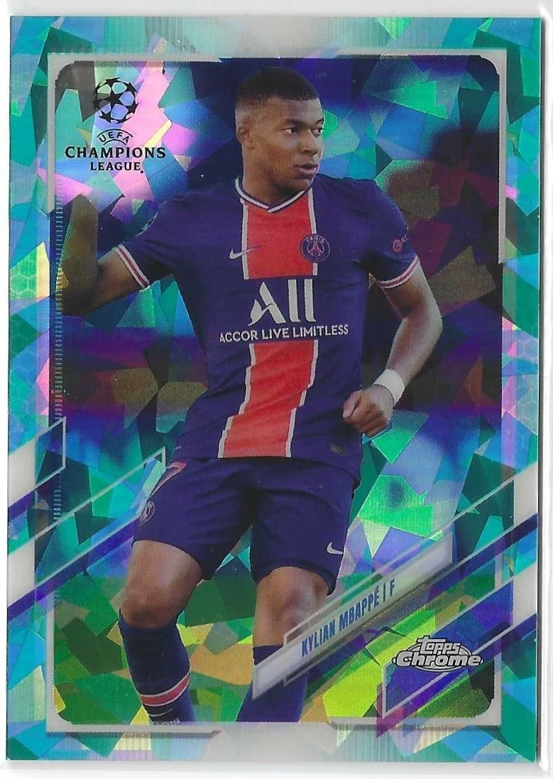 Topps Chrome UCL Sapphire Edition Kylian Mbapp√© #95 Trading Card