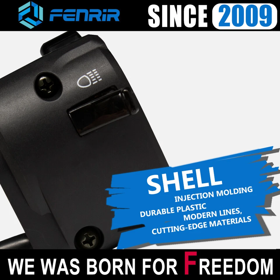 Motorcycle Handlebar Turn Signal Hazard Ignition Horn Button Switch Light Kill - Image 4 of 4