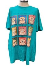 SOFT Cotton Nightgown "It's not easy being me" Graphic Nightie One Size Dog 