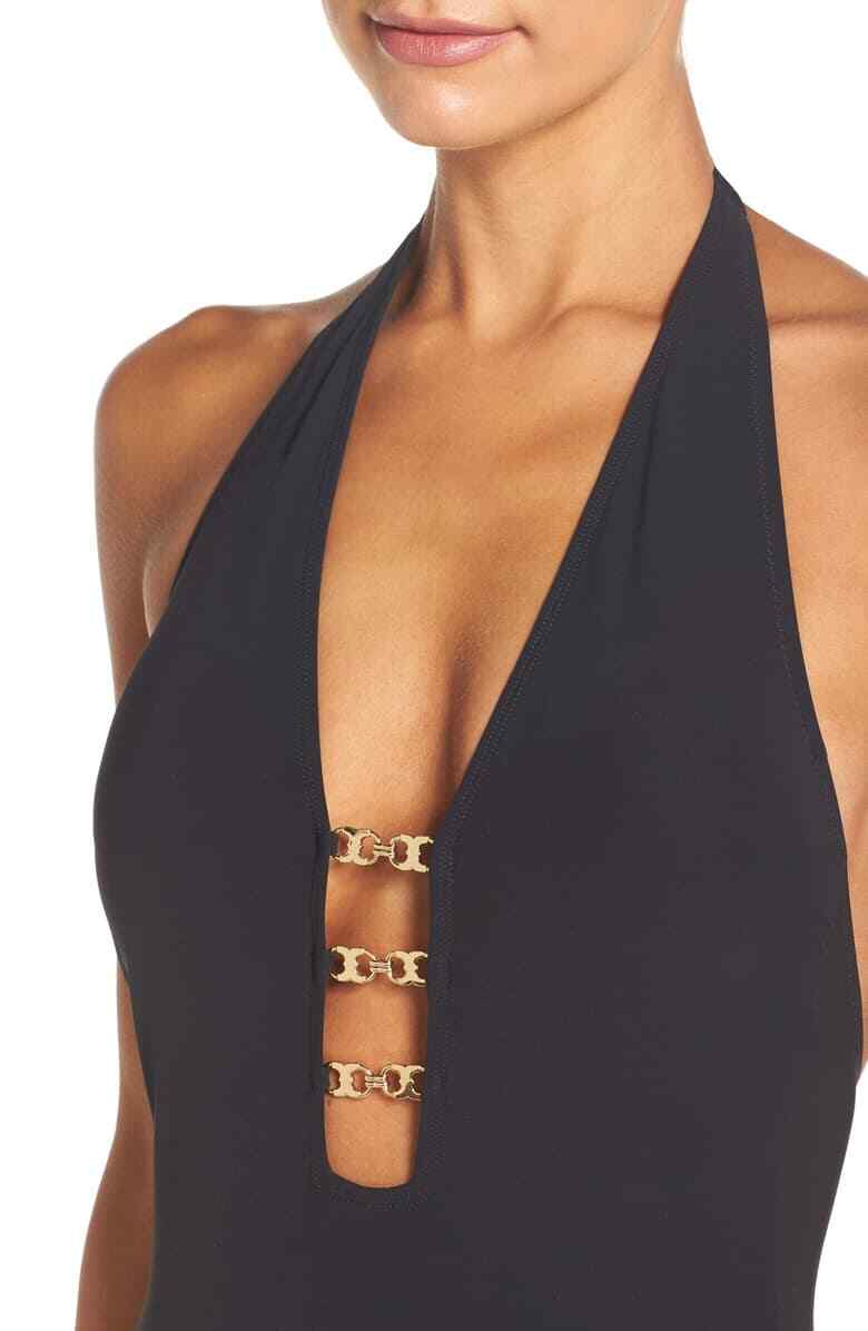 ワンピース水着 Tory Burch Gemini Link One-Piece Swimsuit Gemini Link Swimsuit: Women's Designer One Pieces | Tory Burch