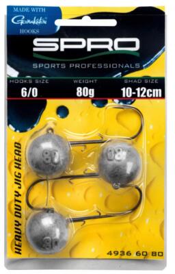 SPRO Jighead HD - Jig 90 - Special Jig Jigkopf 4/0 bis 12/0 20g-150g Jighaken