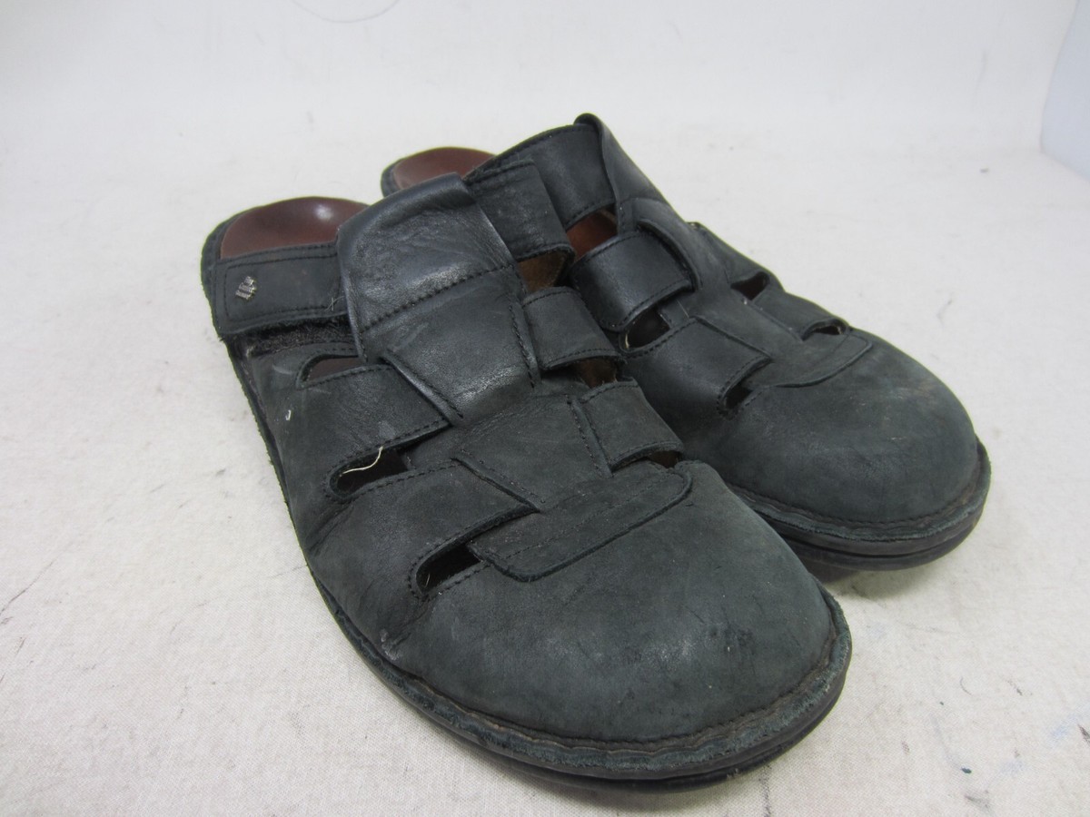 Finn Comfort Black Sandals Slip-On Leather Finn Comfort Kos Women main image 3