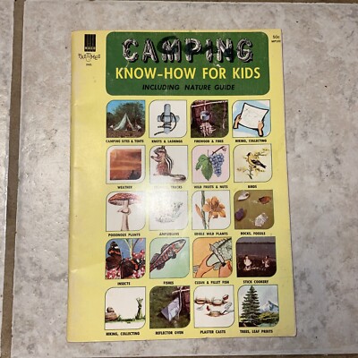 1966 Camping Know How for Kids Nature Guide