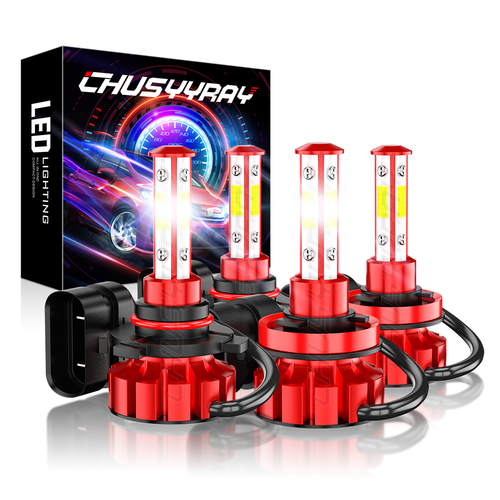 For Peterbilt 579 389 LED Combo Bulbs Headlight High Low Beam 9005 ...