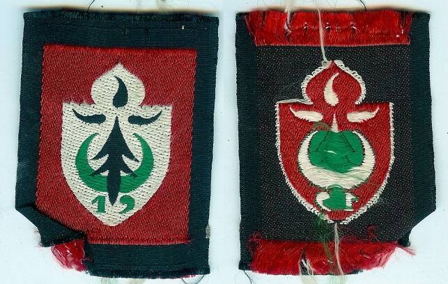 3° Division d'Infanterie Algérienne DIA 3 pattes repliables