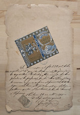 UNIQUE! 1903 Inscription Cuban Cigar Label To...