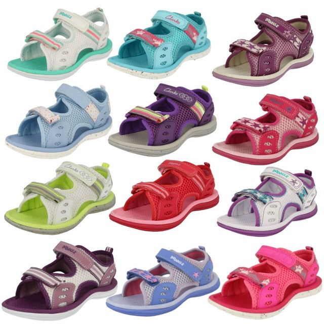 clarks doodles sandals girls