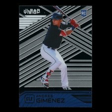 Andres Gimenez RC 2021 Clear Vision Rookie Guardians | Blue Jays