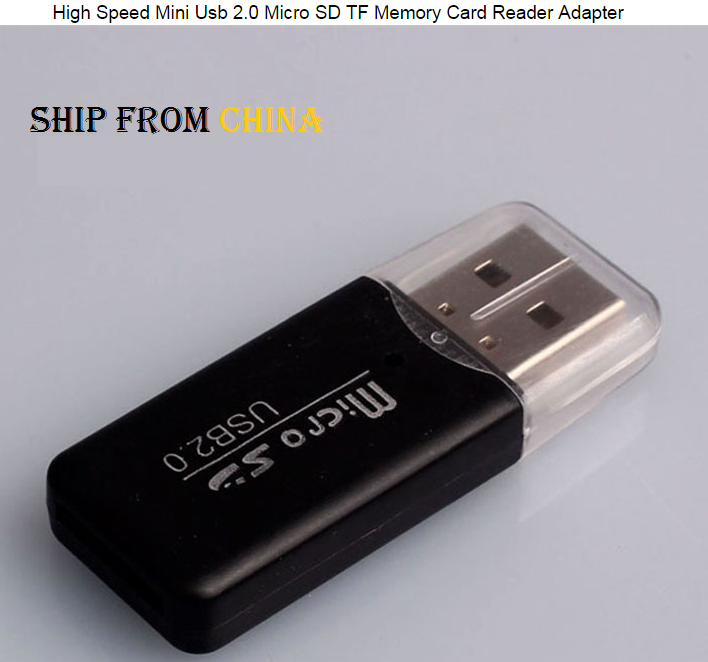 USB 2.0 ADAPTER MICROSD memory CARD READER TF FLASH MICRO SD SDHC /SDXC ...