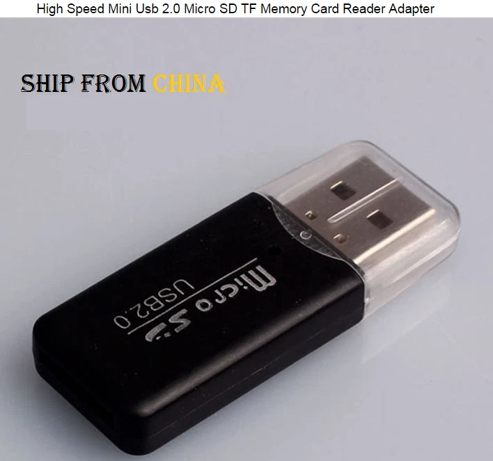 USB 2.0 ADAPTER MICROSD memory CARD READER TF FLASH MICRO SD SDHC /SDXC adapteur - Image 3 of 3