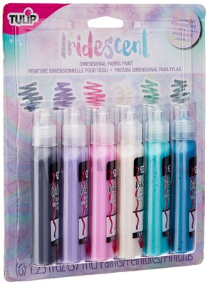 Dimensional Paint Kits 38294 Dfpt Multi Iridescent 6Pk, Size, As Detailed