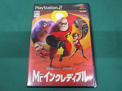 PlayStation2 -- Mr.Incredibles Disney Pixar -- PS2. JAPAN GAME