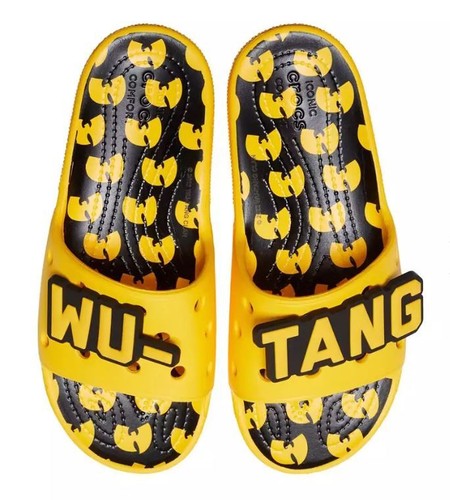 Wu-Tang x Crocs Slides Shoes Mens Sizes VIP | eBay