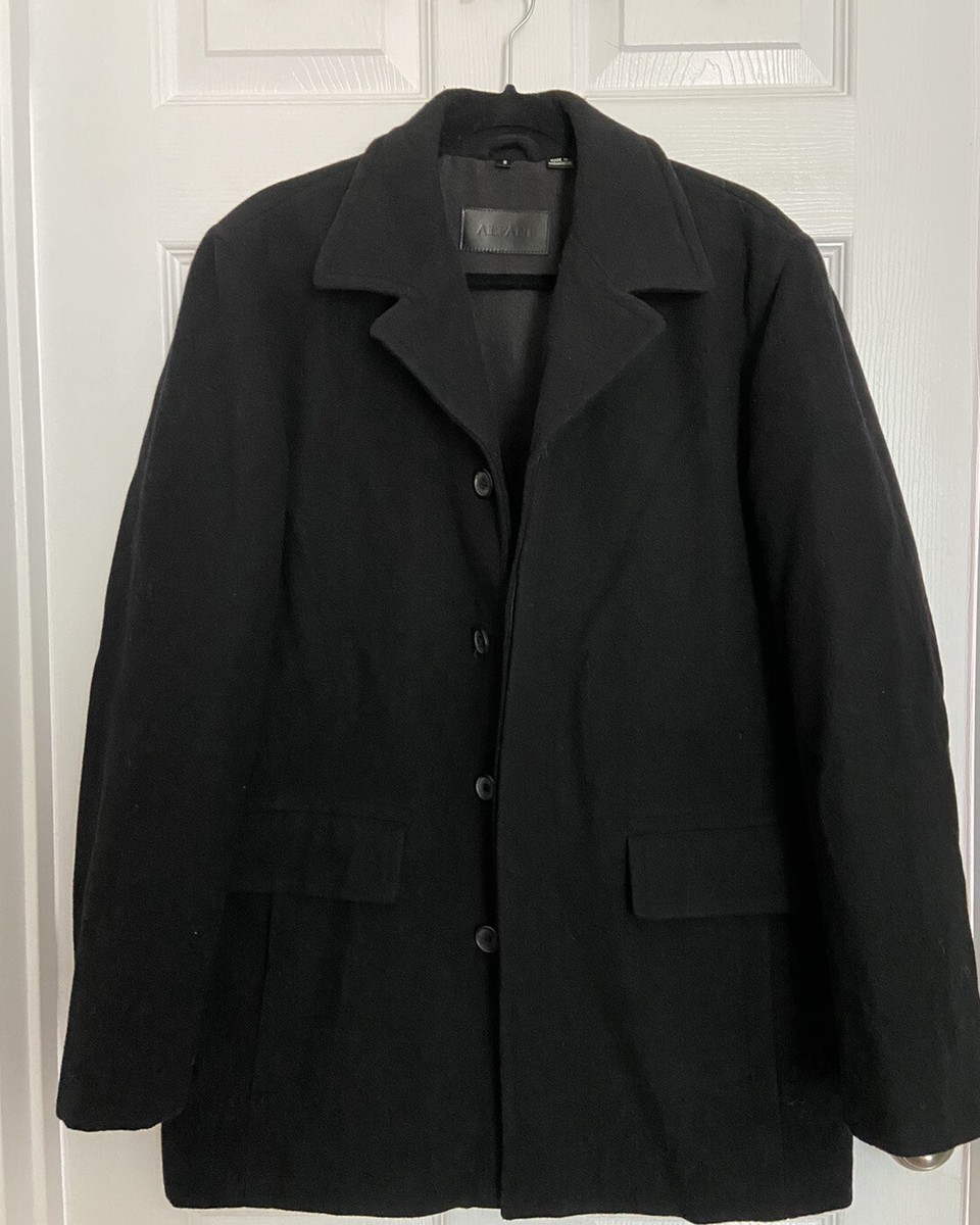 Alfani Men's 100% Pure new Wool Mark Black Jacket | eBay Alfani Men's 100% Pure new Wool Mark Black Jacket | eBay