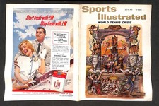 JULY 10, 1961 SPORTS ILLUSTRATED,  WORLD TENNIS CRISIS ON COVER, NEWSTAND ISSUE