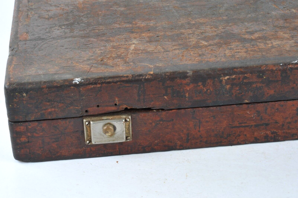 PRATT & WHITNEY HOKE PRECISION GAGE BLOCK SET Style 85E 1950 RARE