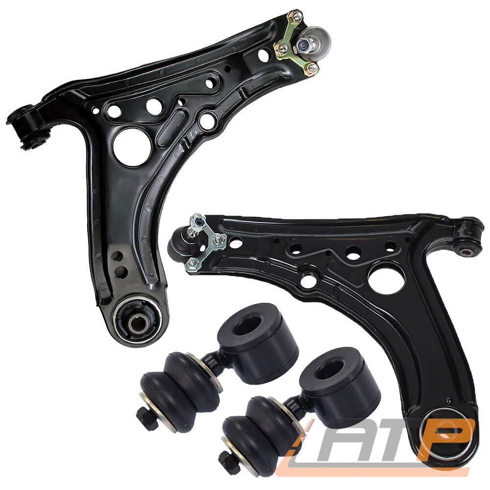 2x QUERLENKER MIT TRAGGELENK + KOPPELSTANGE VORNE FÜR HYUNDAI GETZ