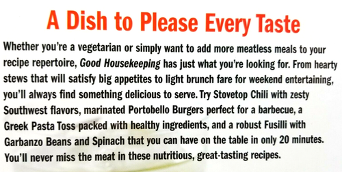Good Housekeeping Vegetarian Meal Favorite Recipes - Picture 3 of 6