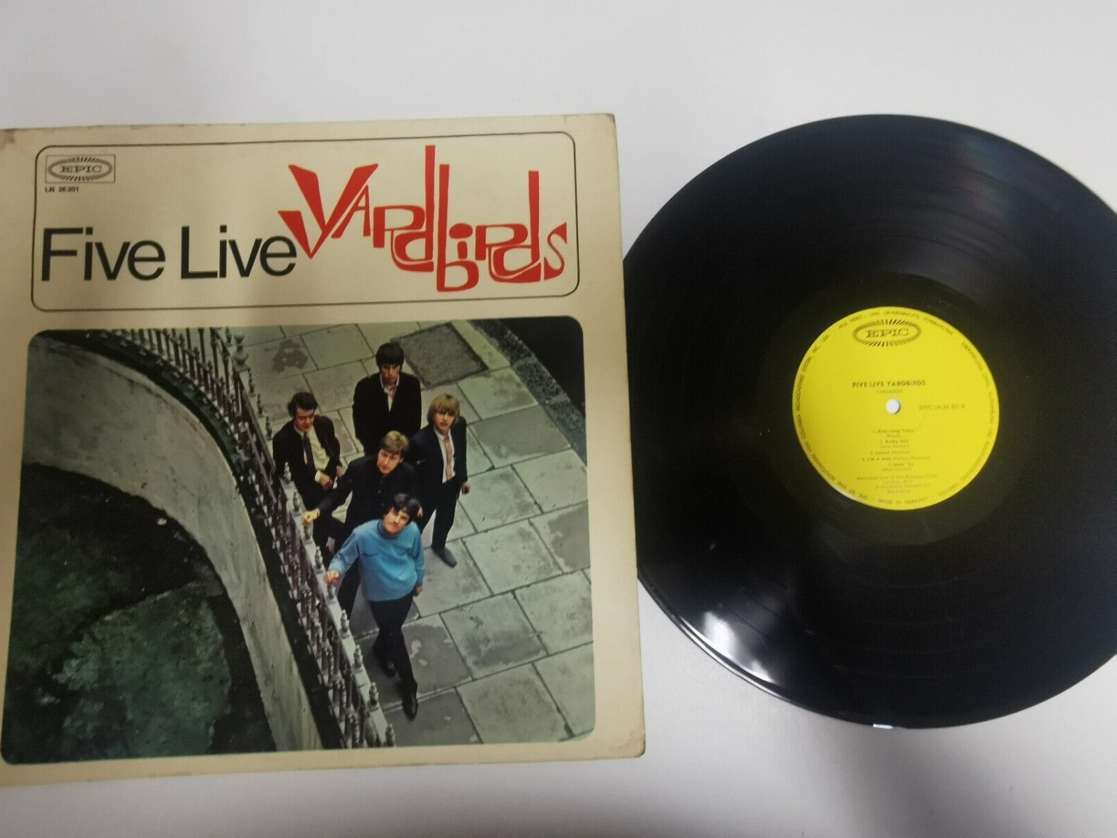 Yardbirds - Five Live - German EPIC Pressing - UK Garage