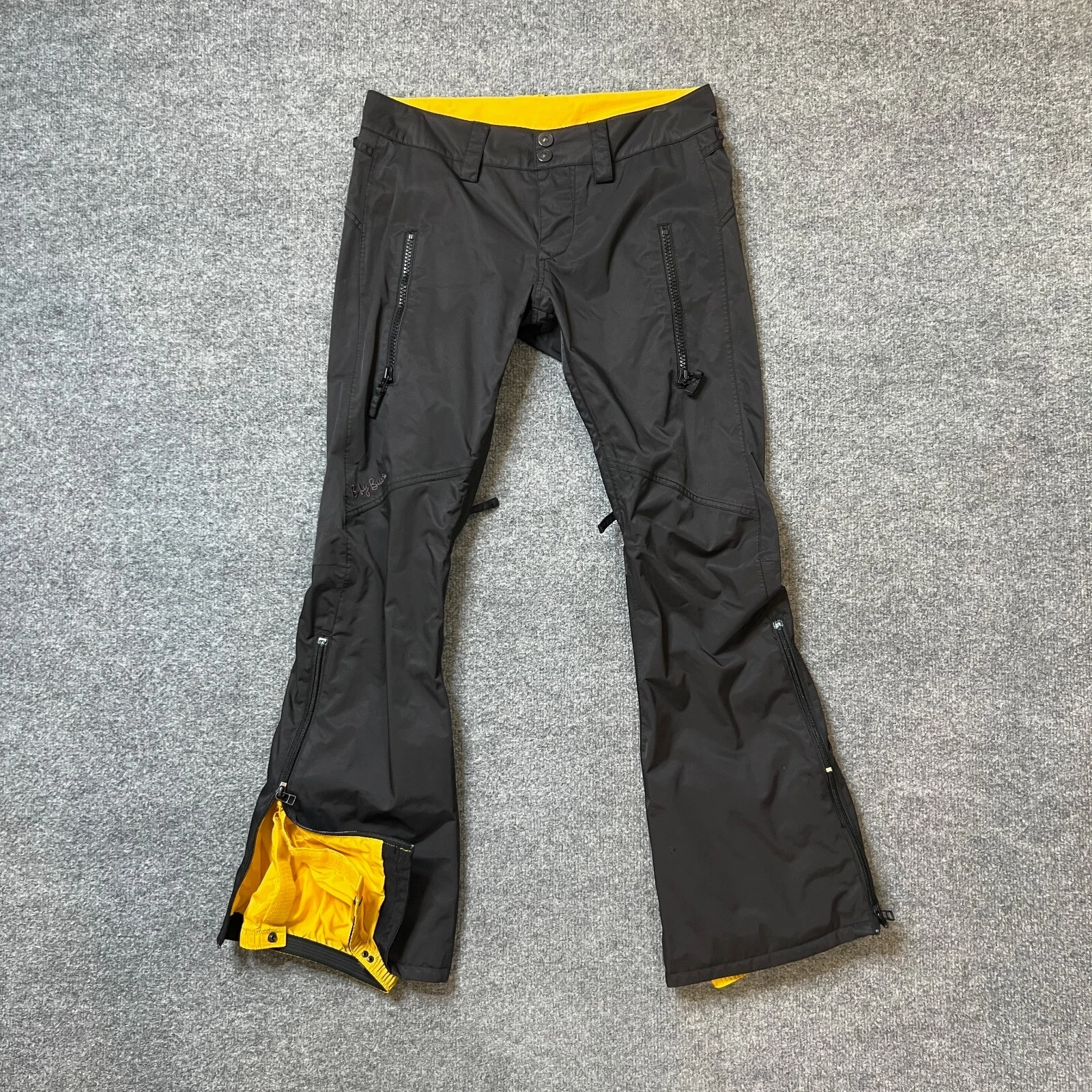 burton dryride insulated tactic flared pants