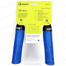 Ergon GE1 Blue Large Midsummer Blue Bike Grips Lock-On Handlebar MTB Enduro