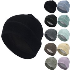 Winter Warm Chunky Soft Fleece Beanie Military Tactical Skull Caps for Men Women