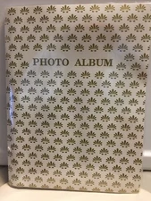 Photo Album White Design Soft Cover 4" x 6" - 64 Photos NEW
