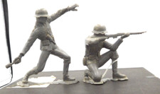 Marx Six Inch WWII German Figure Lot Two Different