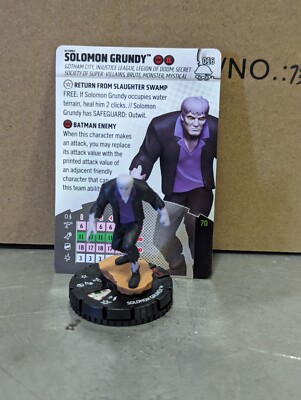 DC Heroclix SOLOMON GRUNDY - 016 COMMON DC Notorious Set 