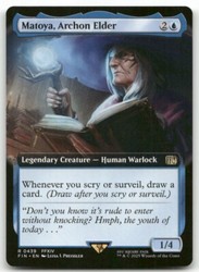 Matoya, Archon Elder (Extended Art) - Final Fantasy - #439 - Near Mint