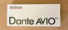 Audinate ADP-DAO-AU-0X2 Dante AVIO 2 Channel Input Adapter.