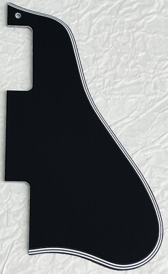 New Great-For Gibson ES-335 Short Style Guitar Pickguard 5 Ply Black