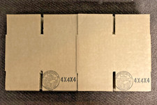 Lot of 20 new, 4 X 4 Cardboard Boxes