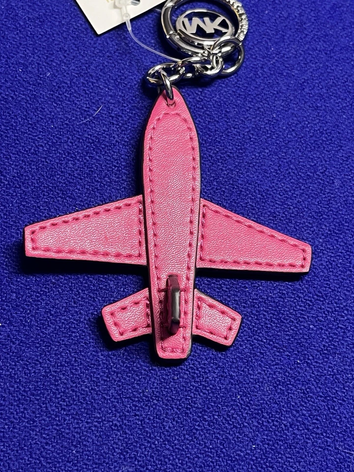 Michael Kors Bolso Avión Dije/Llavero Rosa NUEVO Foto 3 de 4