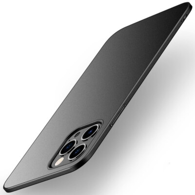 For iPhone 17 16 15 14 Pro Max 13 12 11 8 Ultra-thin Matte Slim Hard Case Cover