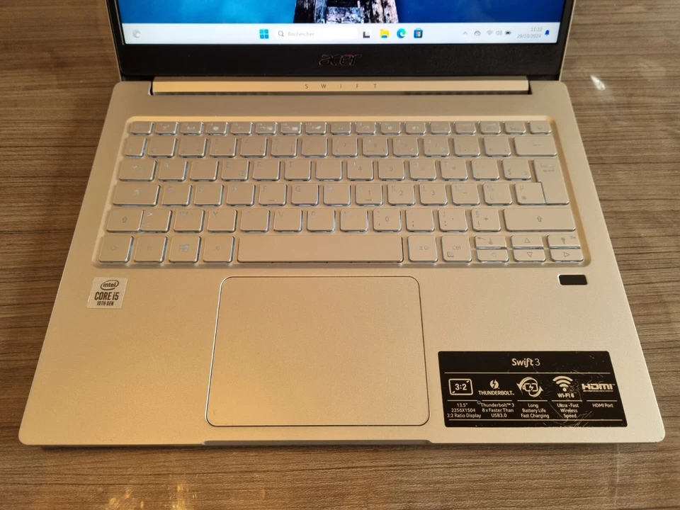 Ordinateur PORTABLE ACER Swift 3 SF313-52 i5 1035G1 8 Go 256 Go SSD FHD (1) - Photo 2/4