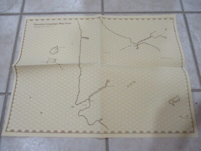 Judges Guild Tarantis Campaign Map Four/Valon Player Cartography