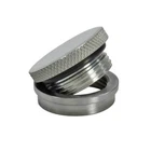 Aluminum Cap with STEEL Bung for Gas Oil Tank Fuel Cell Vessel Harley Chopper