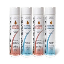 Sulfate free shampoo conditioner set4pc for Complex Brazilian keratin treatment