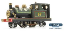 KIT BUILT 'N' GAUGE GW 2-4-2 67 STEAM LOCOMOTIVE *UNMOTORISED*