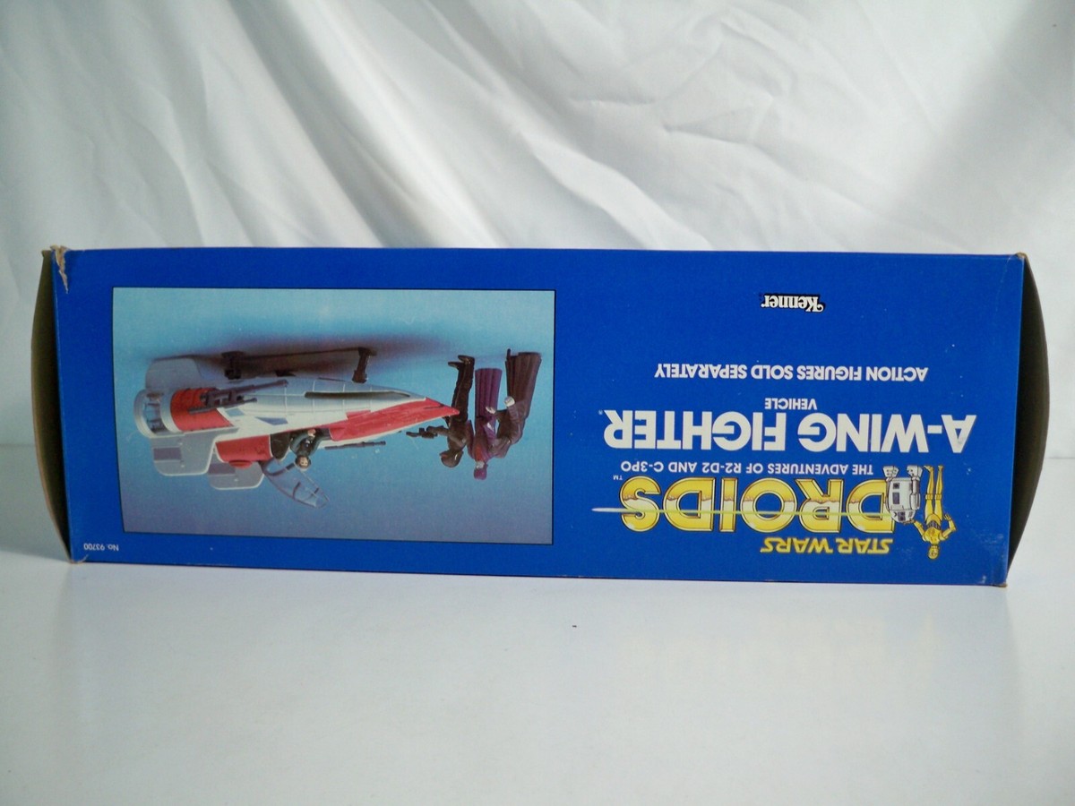 K23i00007 A-WING FIGHTER W/ BOX COMPLETE STAR WARS DROIDS