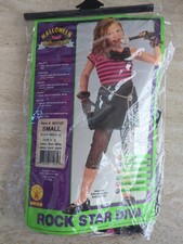 Rock Star Diva 80s 90s Child Girls Costume